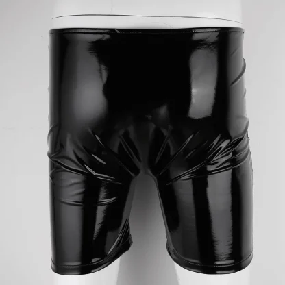 Wet Look Long Leg Boxer Brief - Image 8