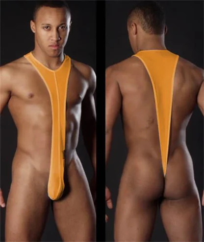 Men's Seductive Mankini Bodysuit