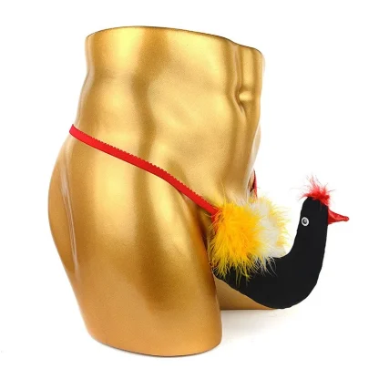 Funny Rooster Pouch G-string - Image 2