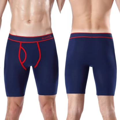 Elasitc Long Leg Boxer Brief - Image 4