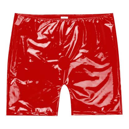 Wet Look Long Leg Boxer Brief - Image 12