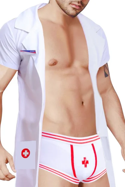 Sexy Adult Doctor Costume Lingerie - Image 3