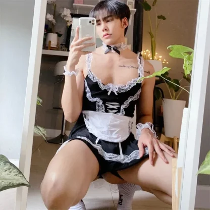 Plus Size Maid Costume Lingerie