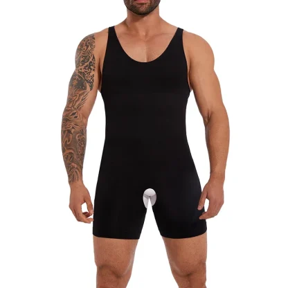 Men's Full Body Shaper Bodysuit - Image 4