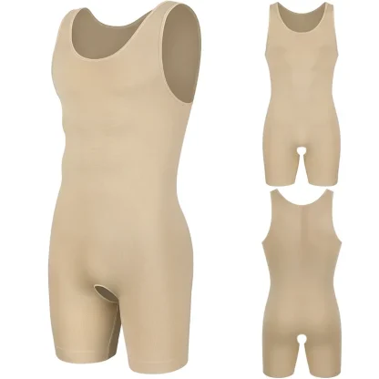 Men's Full Body Shaper Bodysuit - Image 12