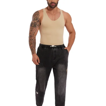 Men's Full Body Shaper Bodysuit - Image 11