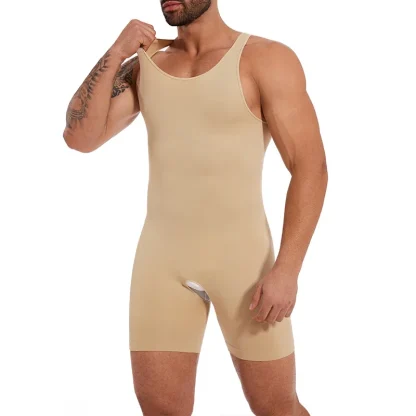 Men's Full Body Shaper Bodysuit