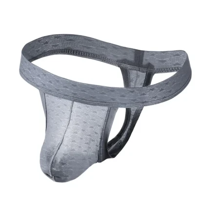 Semi-transparent Solid Color Thong - Image 14