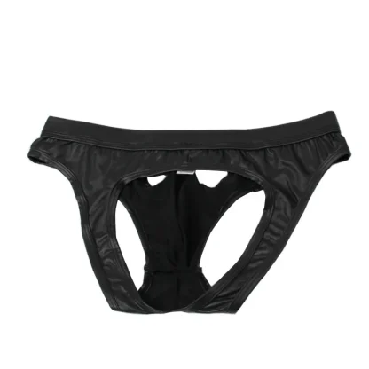 Sexy Cutout Sleek Black Jockstrap - Image 4