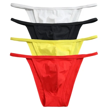 Low-rise Solid Color Bikini Brief - Image 9