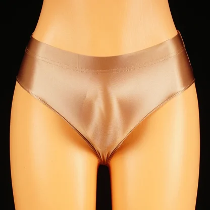 High-waisted Shiny Solid Panty - Image 8