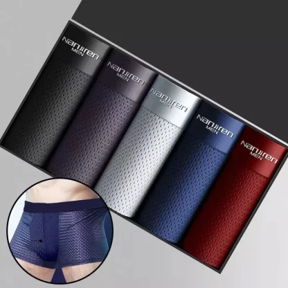 Breathable 5 Pieces Boxer Briefs