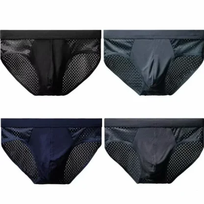 Solid Color Breathable Brief - Image 7