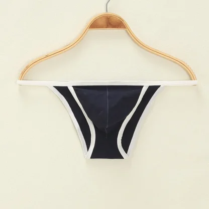 Low-rise Solid Color Bikini Brief - Image 3