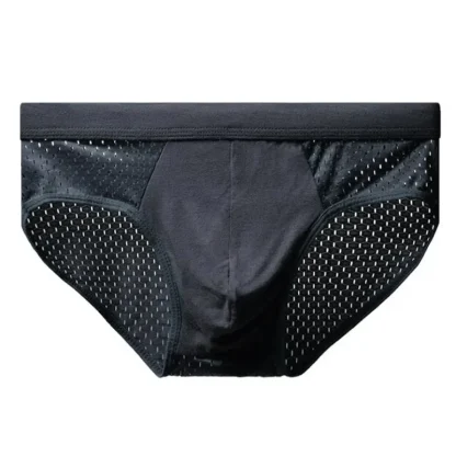 Solid Color Breathable Brief - Image 5