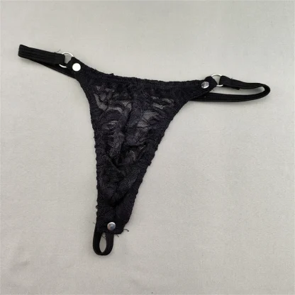 Ultra-thin Sheer Lace G-string - Image 7