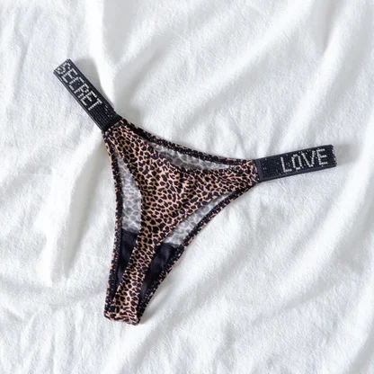 Luxury Printed High Cut Thong - Image 8