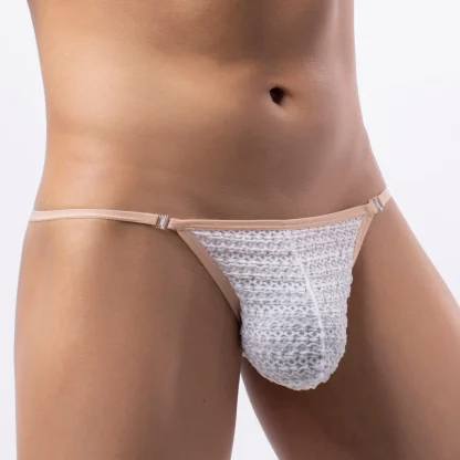 Thin Strap Bulge Pouch Brief - Image 4