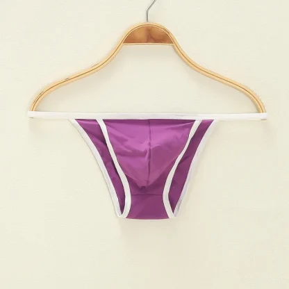 Low-rise Solid Color Bikini Brief - Image 6