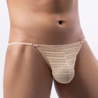 Thin Strap Bulge Pouch Brief - Image 9