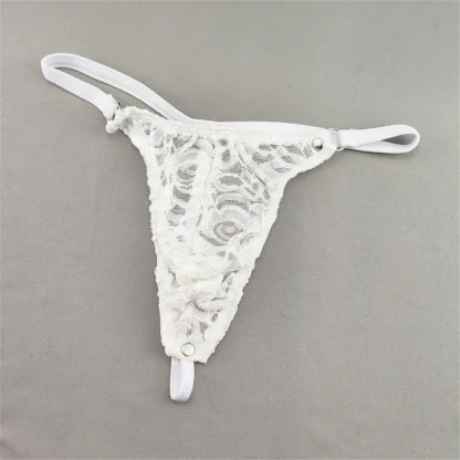 Ultra-thin Sheer Lace G-string - Image 9