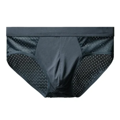 Solid Color Breathable Brief - Image 6